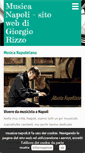 Mobile Screenshot of musica-napoli.it